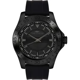 FYNCH-HATTON FYNCH HATTON Herren Analog Quarz Uhr mit Silikon Armband FHT-0018-PQ