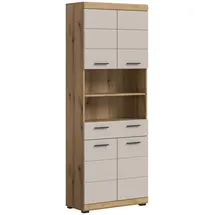xonox.home Scout Hochschrank 74 x 191 cm Kaschmir MDF/Spanplatte