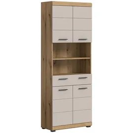 xonox.home Scout Hochschrank 74 x 191 cm Kaschmir MDF/Spanplatte