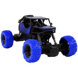 LeanToys RC-Auto Geländewagen CH RTR blau/schwarz (1:18)