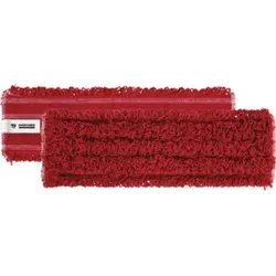 Kärcher Mikrofaserklettmopp Schlingen rot 40cm