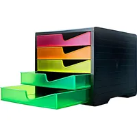 Styro Schubladenbox styroswingbox NEONline neon multi-color 275-8430.2691, DIN C4