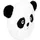 ATMOSPHERA CREATEUR D'INTERIEUR Panda-Kissen Nao 27 x 27 cm Schwarz & Weiß