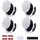 Vevor 4 Einbaulautsprecher Bluetooth 165,1 mm