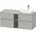 Waschtischunterschrank 140x55cm 2 SBK 2 A B R ES geb/gr ma