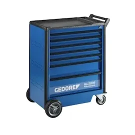Gedore Werkzeugwagen mit 7 Schubladen (B 640 x T 400 mm)