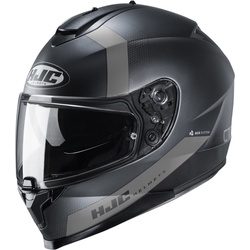 HJC C70 Eura Helm, schwarz-grau, Größe XS für Männer