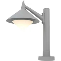 WOFI Außen Steh Stand Lampe (379401500500) grau