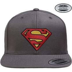 Superman Snapback Cap grau