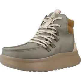 HEYDUDE Hey Dude Wendy Peak Apres beschichteter Twill, Oliv/Blatt für mich (Leaf It to Me), 37 EU - 37 EU