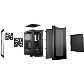 be quiet! Pure Base 501 Airflow Window Black Gehäuse