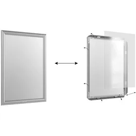 ALLboards Plakatrahmen Silber A3 3er Set