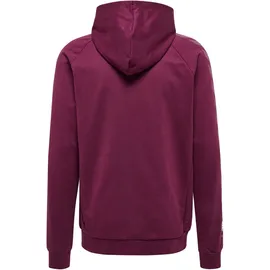 hummel MOVE Grid Kapuzenjacke Herren 3506 grape wine 3XL