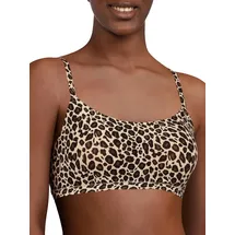 CHANTELLE Damen Softstretch Bralette, Leopard Nude, M/L
