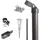 GAH Alberts Zauneck-Set 150 cm Anthrazit-metallic