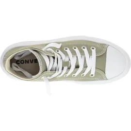 Converse Chuck Taylor All Star Move Platform Damen Weit Grün/Weiß 39