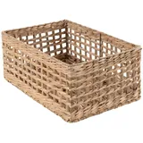 Aufbewahrungskorb AMARYL, 31,5 x 20,5 cm, Braun, Seegras, (1 St) braun