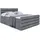 altdecor Boxspringbett CELESTIA-Z KING - 160x200 - H3/H4 - Dunkelgrau