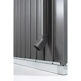 Biohort Regenfallrohr-Set HighLine 2 Stk. Silber