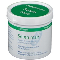 MSE Pharmazeutika GmbH Selen mse 50 µg Tabletten 360 St.