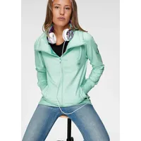 Ocean Sportswear Sweatjacke mit voluminösem hohem Kragen Gr. 36/38, mint, Sweatjacken, 29145628-36