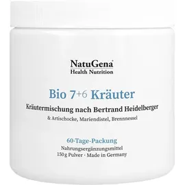 NatuGena Bio 7+6 Kräuter Artischocke+mariendistel Veg.pulv.