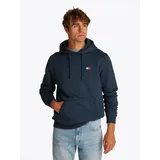 Tommy Jeans Hoodie »TJM REG BADGE HOODIE EXT«, Mit Rundhalsausschnitt blau