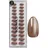 doonails Glazed Chocolate Short Almond Soft Gel Press Ons - braun