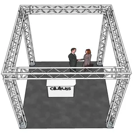 Alutruss QUADLOCK 6082 Quadrat 4x4x3,5m