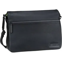 Jost Riga Shoulder Bag Flap L  in Black (15.5 Liter), Umhängetasche - Schwarz