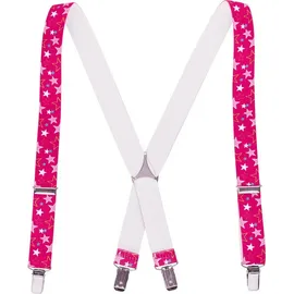 Playshoes Hosenträger Hosenträger Sterne, Pink Sterne, 70 - 70