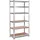 Humberg Lagerregal Metall 222 x 110 x 50 cm Silber