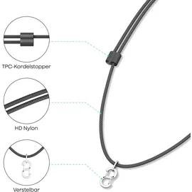 plaud.ai de NotePin Lanyard schwarz