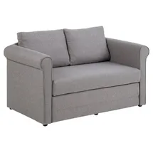 VCM Ebuy24, Sofa + Bettsofa, Schlafsofa Hellgrau.