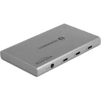 DeLock 64157 USB-C® USB 3.2 Gen 1) Multiport Hub Grau