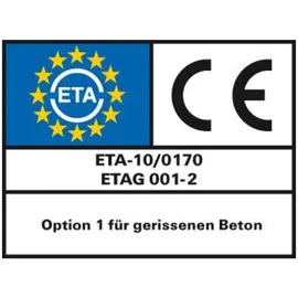 Upat Expressanker MAX 10 x 50 x 135 mm 50 Stück