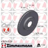 ZIMMERMANN Bremsscheibe COAT Z