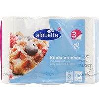 alouette Küchenrollen 3-lagig, 3 Rollen