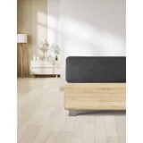 IRISETTE Spannbettlaken Lyocell-Stretch 180 x 200 cm grau