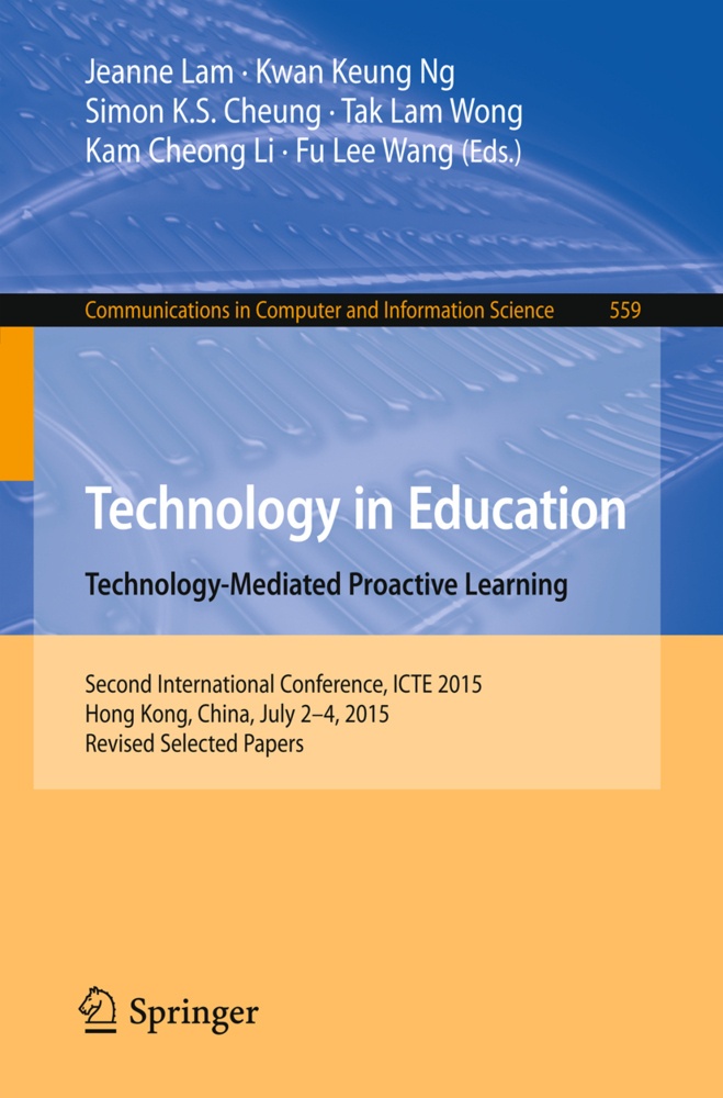 Technology In Education. Technology-Mediated Proactive Learning  Kartoniert (TB)
