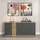 trendteam Sideboard anthrazit Holzwerkstoff, 186x85x42 cm - Sideboards, Sideboards