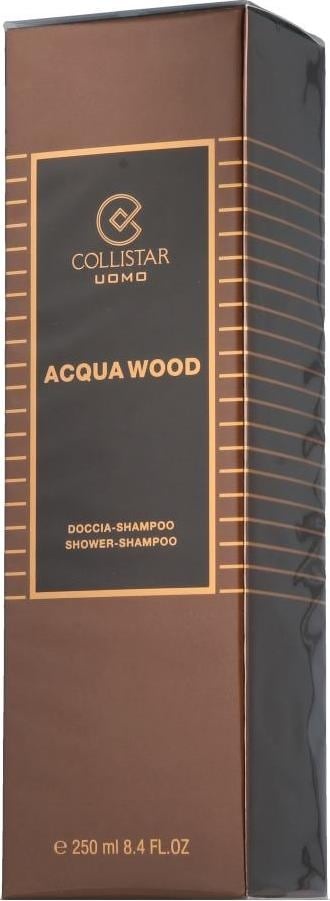 Collistar, Shampoo, Shower gel Acqua Wood (Shower Shampoo) 250 ml (250 ml, Flüssiges Shampoo)