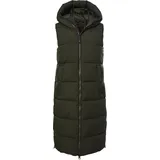 G.I.G.A. DX by killtec GW 24 WMN QLTD VST Steppweste/Funktionsweste in Daunenoptik mit Kapuze, dunkeloliv, 42