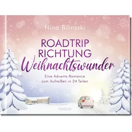 Pattloch Verlag GmbH + Co Roadtrip Richtung Weihnachtswunder: Eine Adventsromance zum Aufreißen in 24 Teilen | Romantischer Adventskalender mit einem Roadtrip nach Schottland