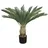 Decovego künstliche Cycaspalme, Kunstpalme Modell 9, 80 cm aus Kunststoff in Grün, Kunstpflanze für Wohn- & Büroräume, Allergikerfreundlich & Pflegeleicht