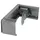 Stier PC-Halter silber