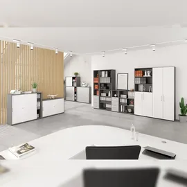 bümö Aktenregal 40 x 0 x 0 cm braun