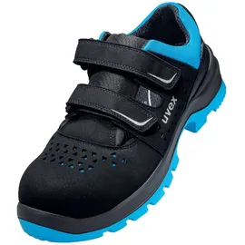 Uvex 2 Xenova Sicherheitsschuh S1 Sandale 9553 micro schwarz/blau 35
