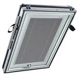 Roto ZJA M 054/085 8AR1 AJ05 Designo Jalousette Dunkelgrau 1-J05, 54x85 cm (5/8), 845 SR,Aluminiumschiene,Manuell,Roto