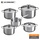 Le Creuset 3-ply Plus Topf-Set 5-tlg.